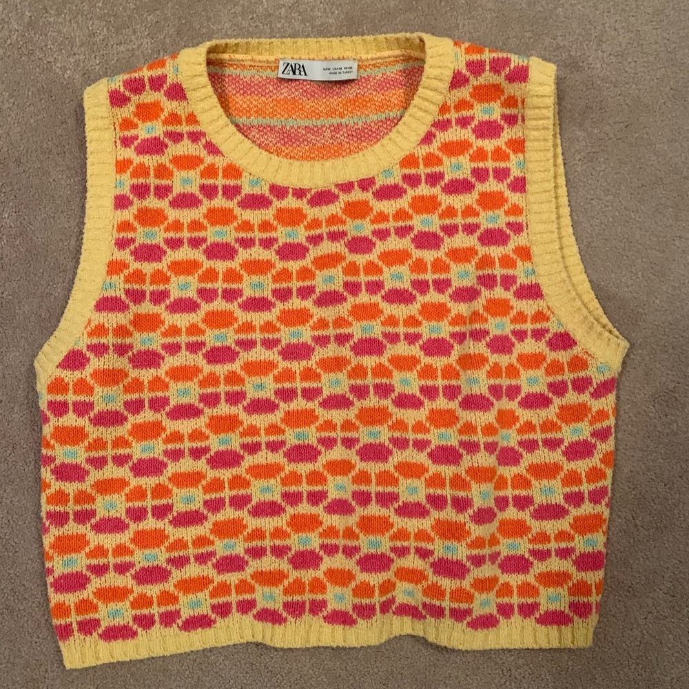 Zara sweater vest